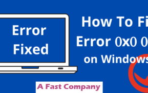 How to fix error 0x0 What is 0x0