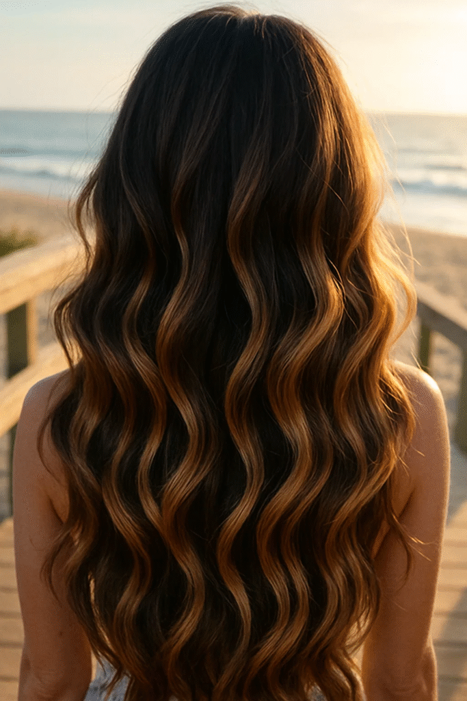 Honey Brown Balayage Styles