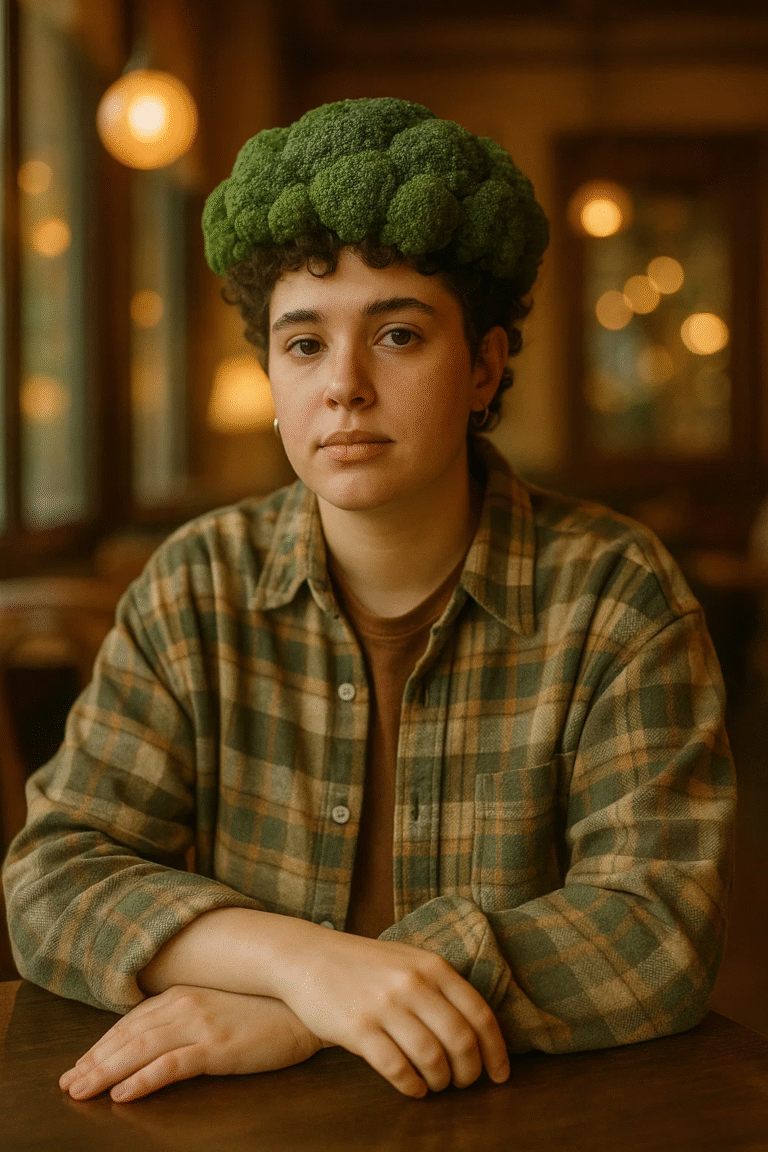 Broccoli Haircut Tutorial for all genders with soft layered curls