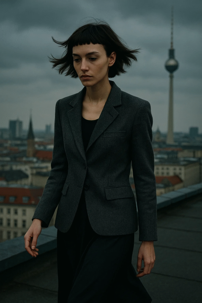 Modern asymmetrical bob with jagged bangs for a fashion-forward update