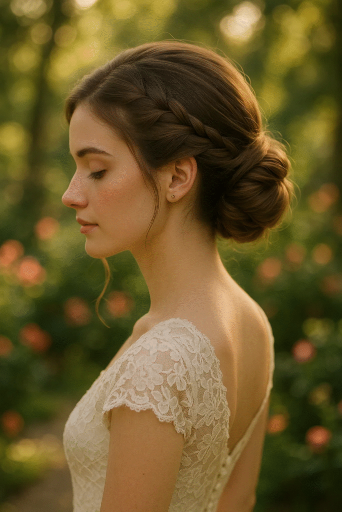 French twist wedding hairstyle ideas


