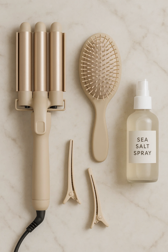 Mermaid Waves Crimping tools for creating effortless waves at home.