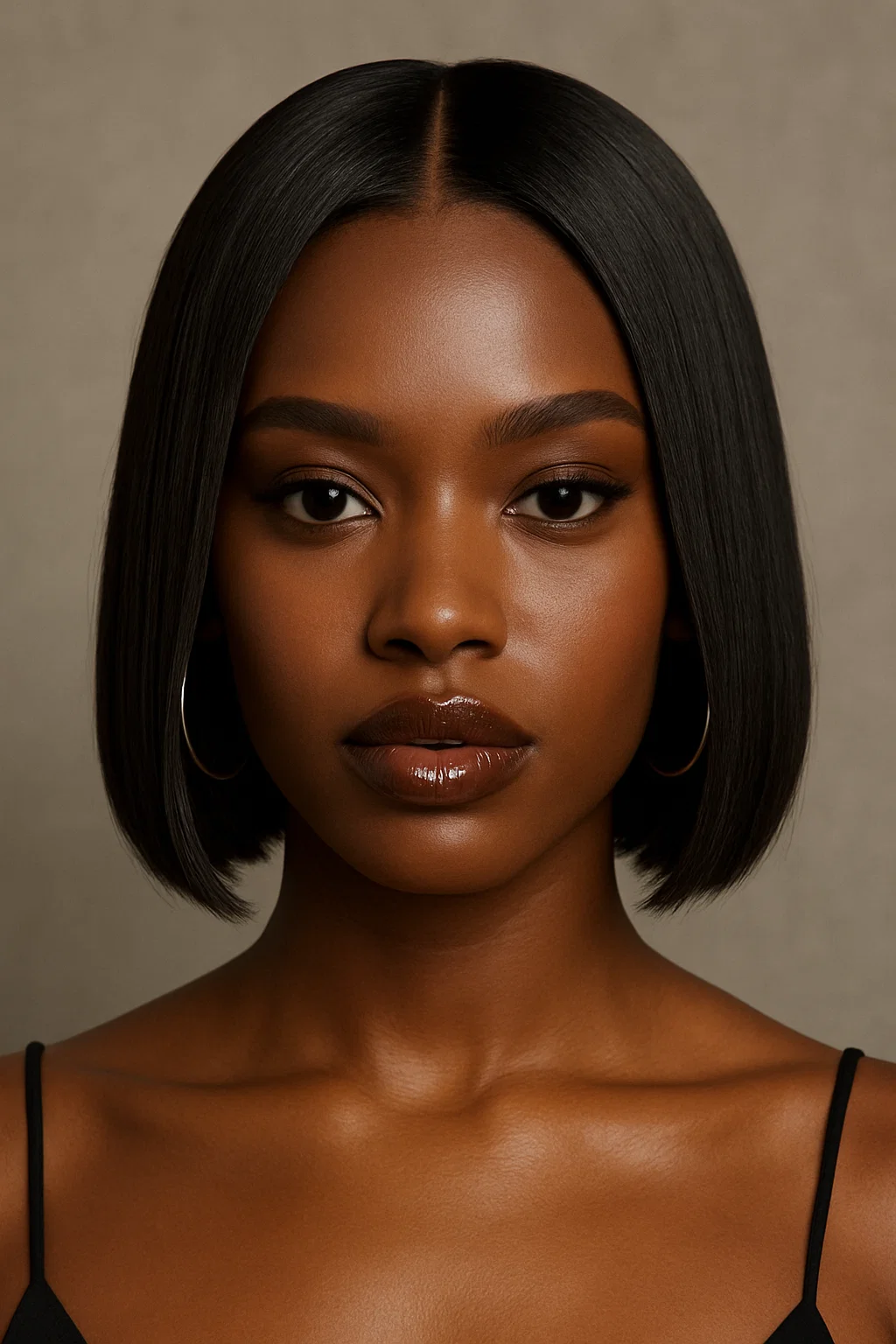 Sleek Bob – Chic Short Hairstyle for Black Women