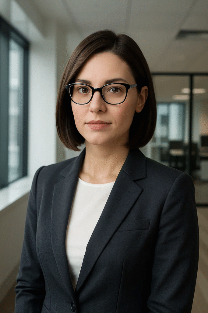 sleek side-parted shoulder length cuts for fine hair