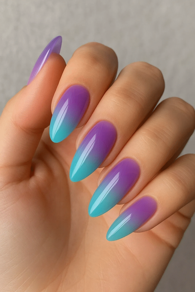 ombre jelly nails 2025 gradient manicure